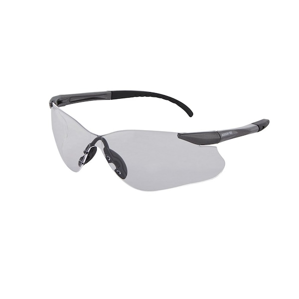 Jackson Safety Safety Glasses, Anti-Fog, Clear Lens, Gunmetal Frame, Frameless 50026 - main